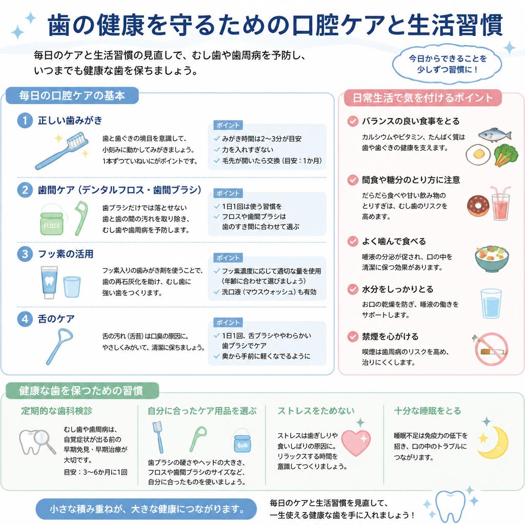 4. 総合的な口腔ケアの重要性