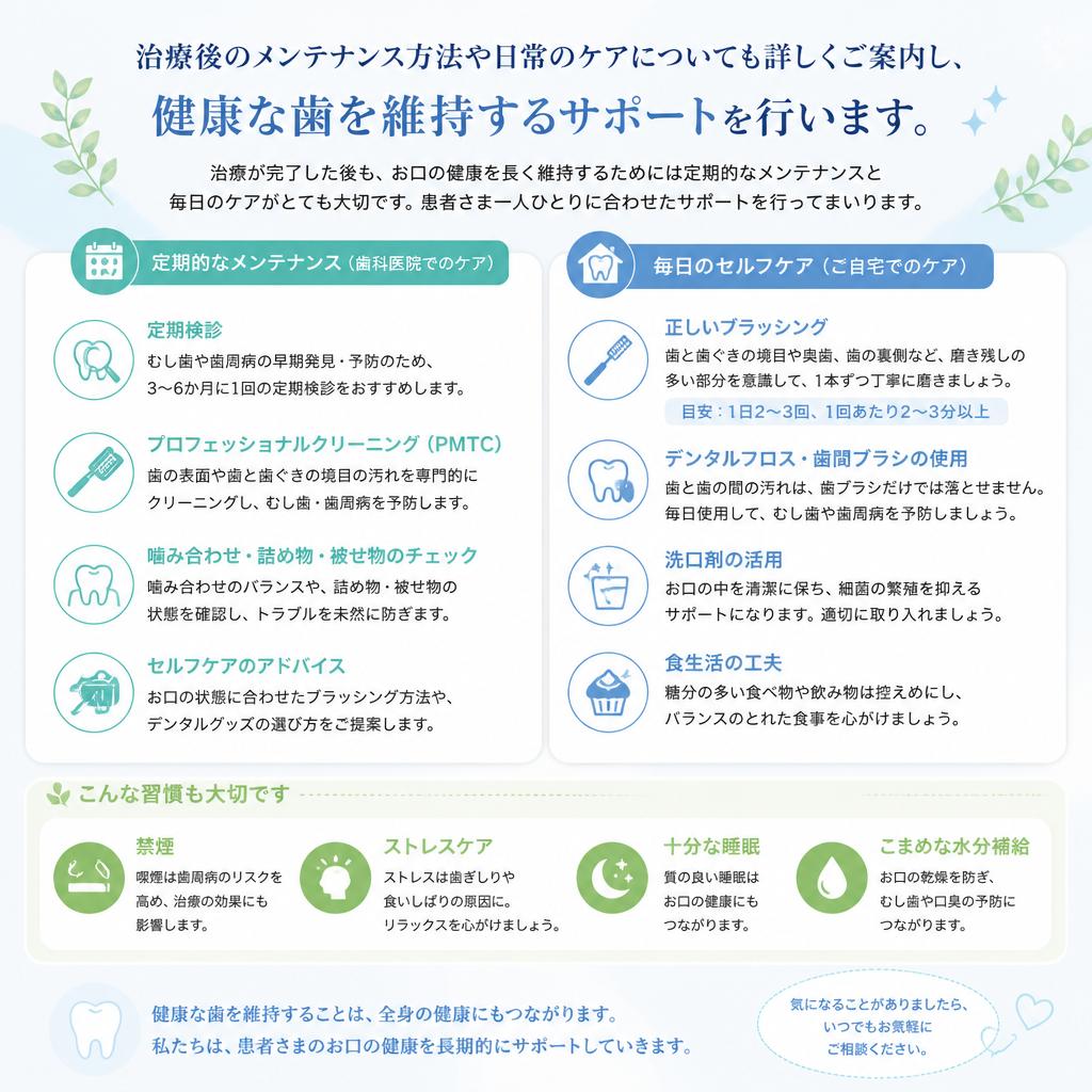 日常生活の中でのケア