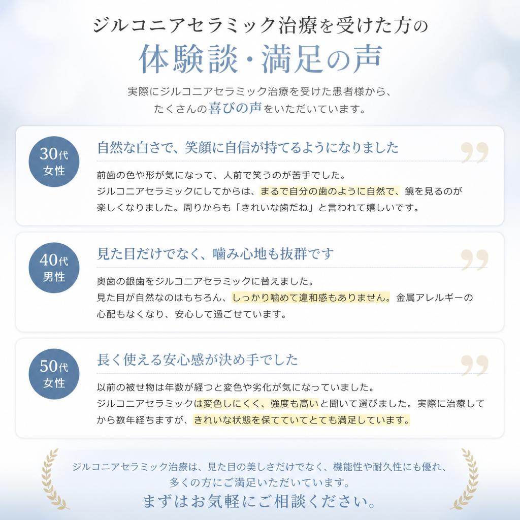 4. 患者様の声