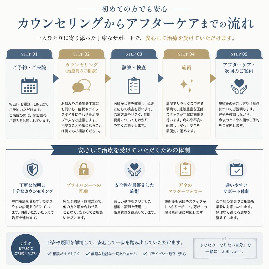 治療プロセスのご紹介