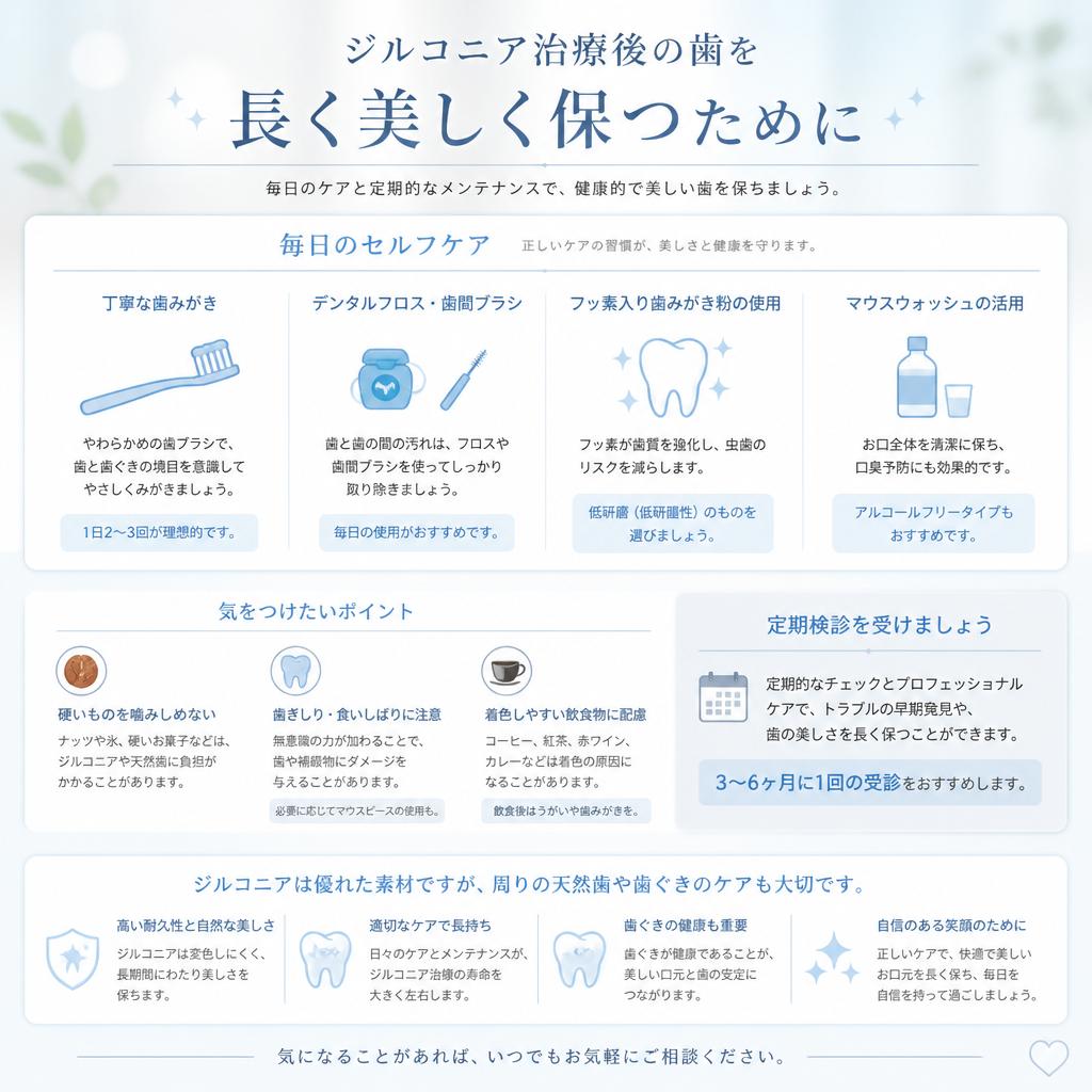 お手入れ方法と維持管理