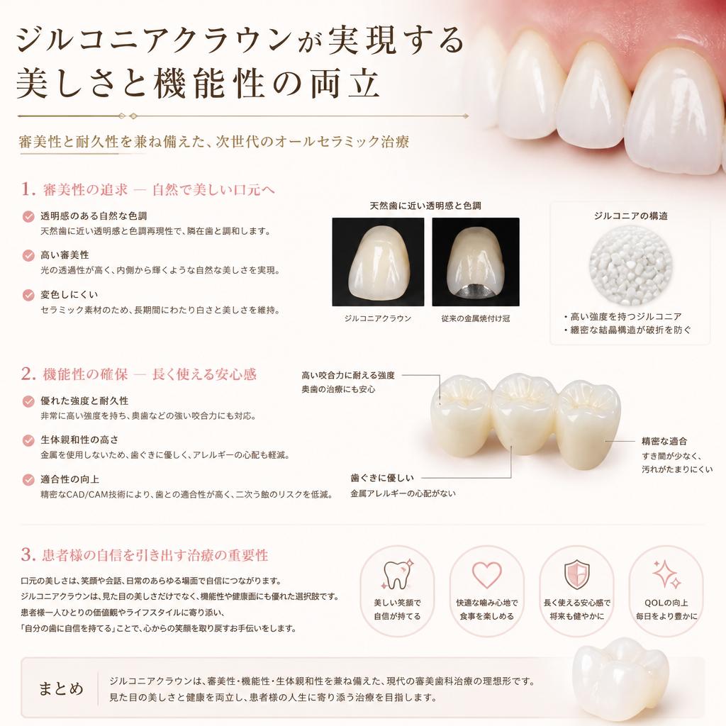 審美歯科の未来：見た目と機能性を両立する治療法