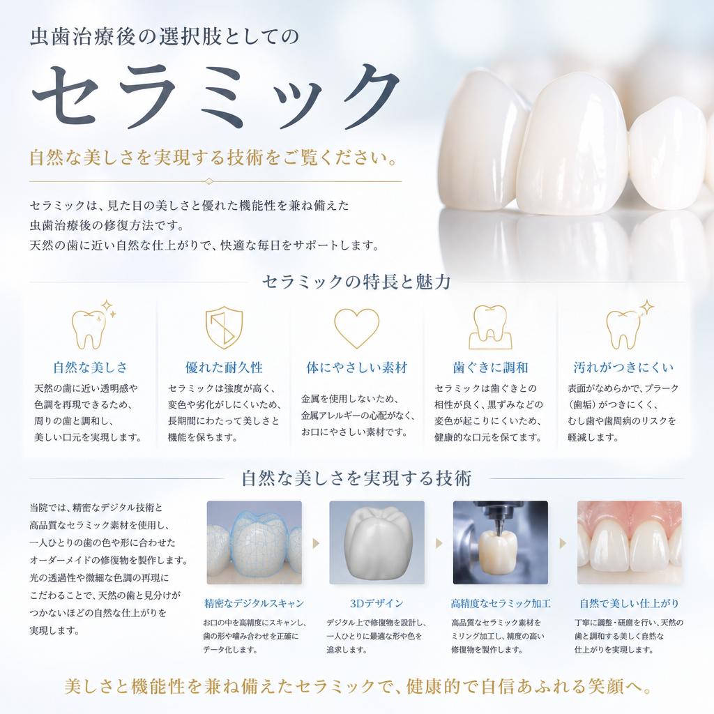 セラミック治療とは？