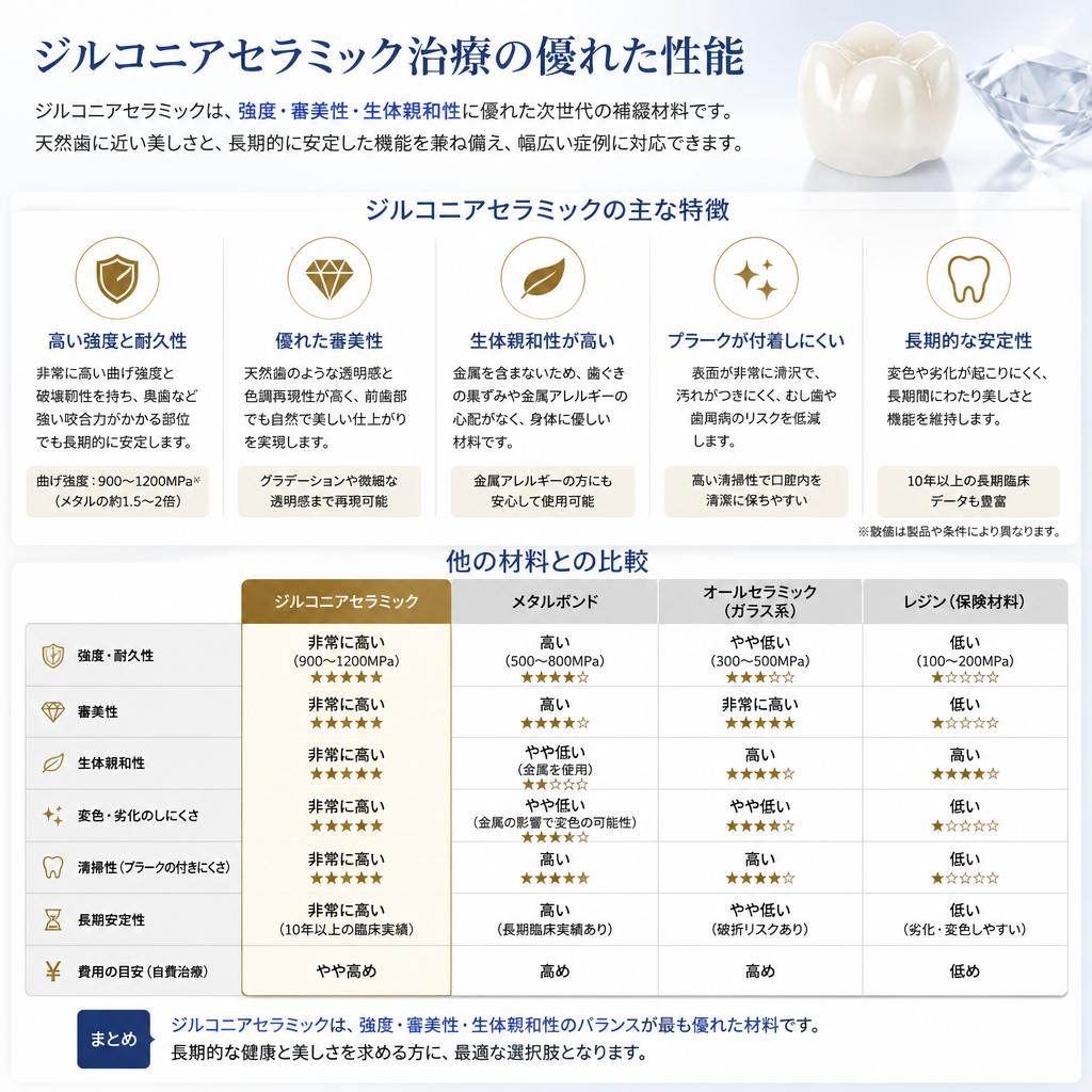 2. セラミック治療のメリット
