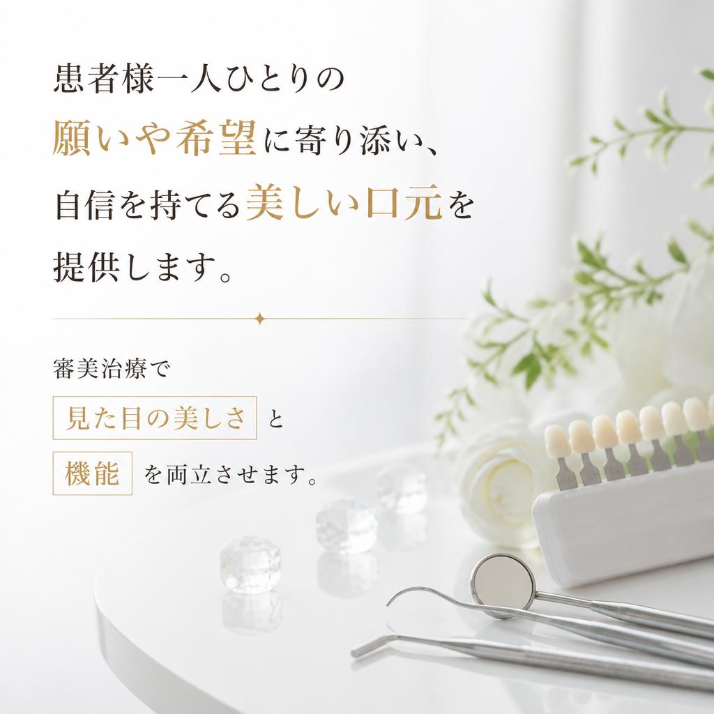 自信を持てる笑顔を取り戻す