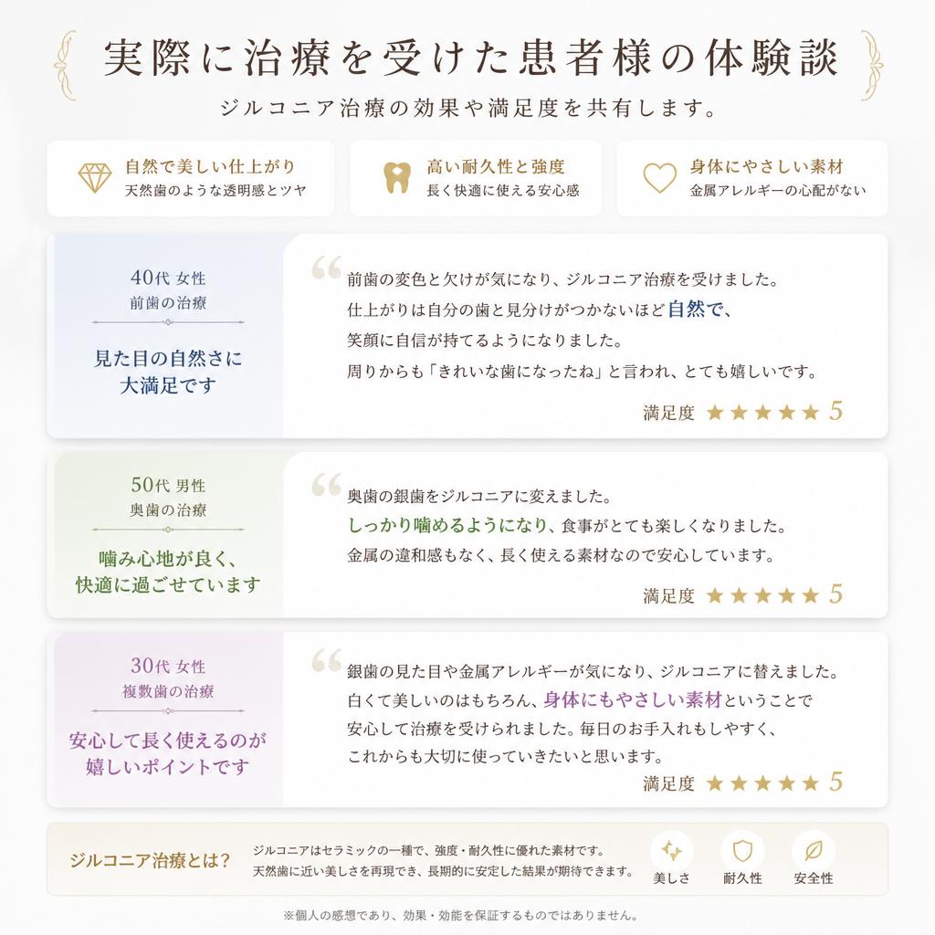 患者様の声