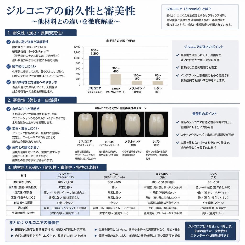 高耐久性と美しさの両立