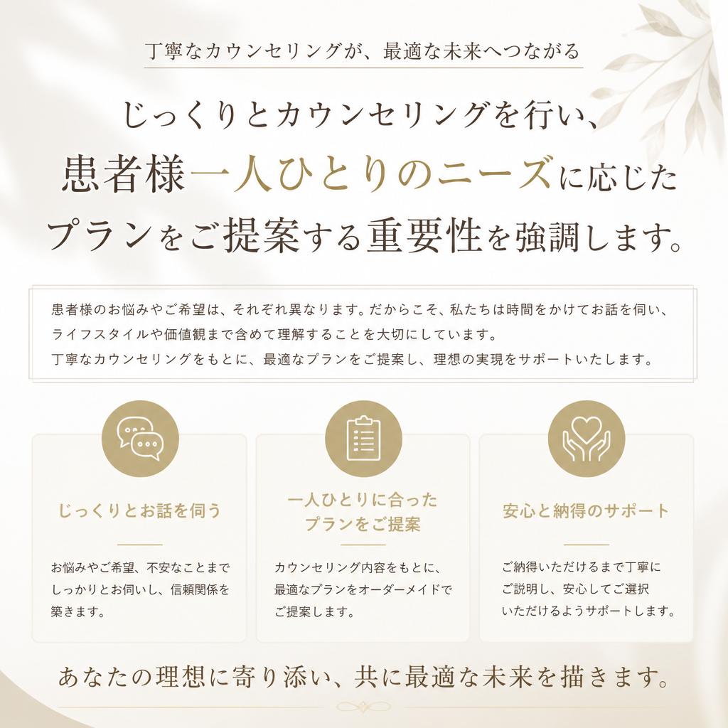 カウンセリングの重要性