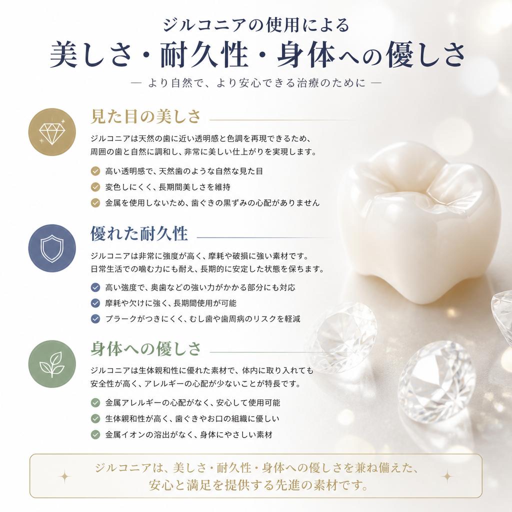 セラミック治療のメリット