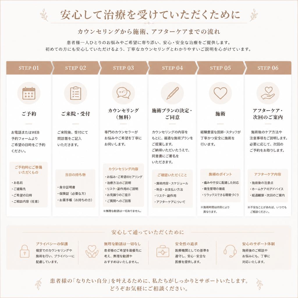 治療の流れ