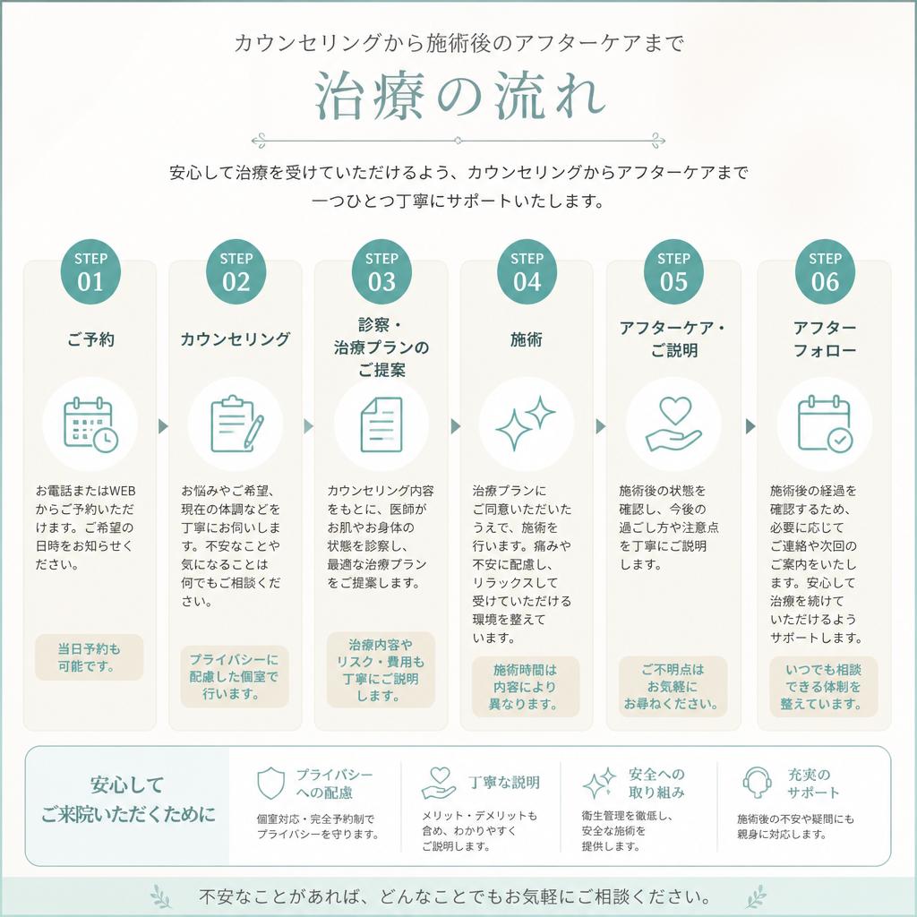 治療の流れ