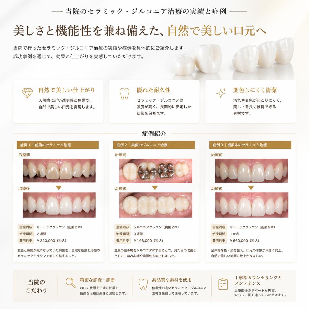 実績と症例紹介