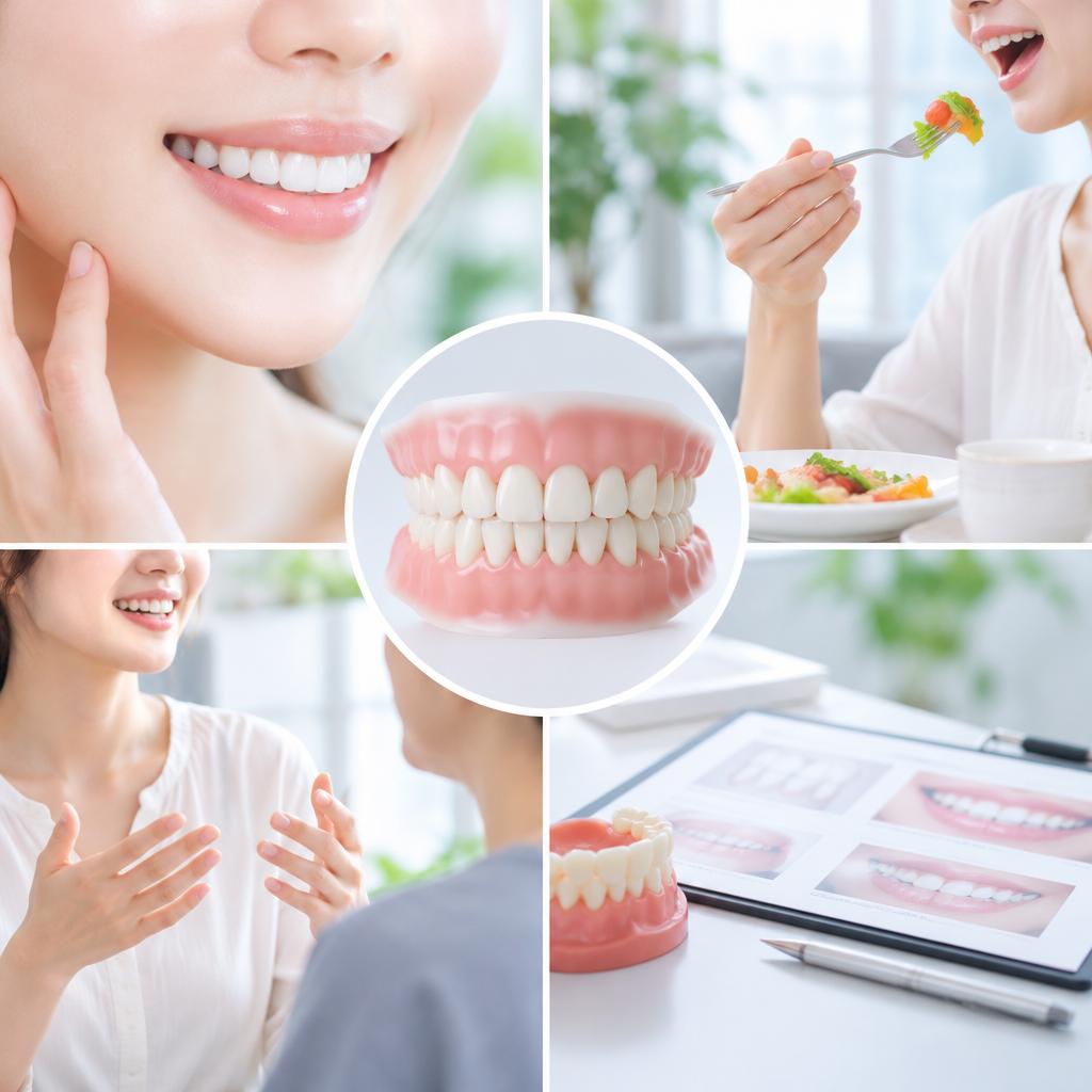 見た目だけで終わらせない、噛み合わせへの配慮